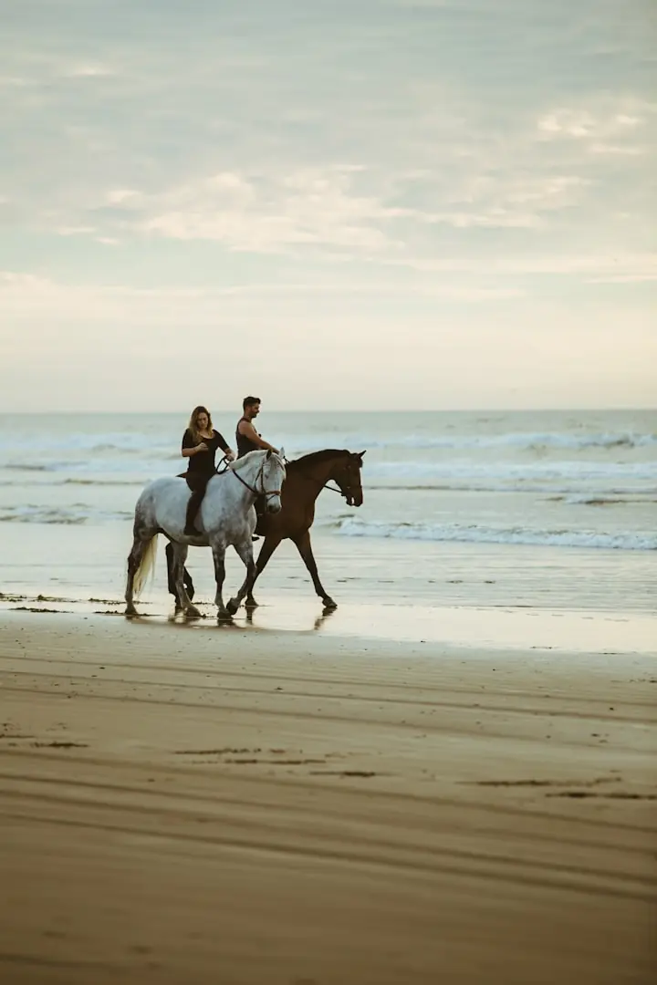 Paseo a caballo por la playa