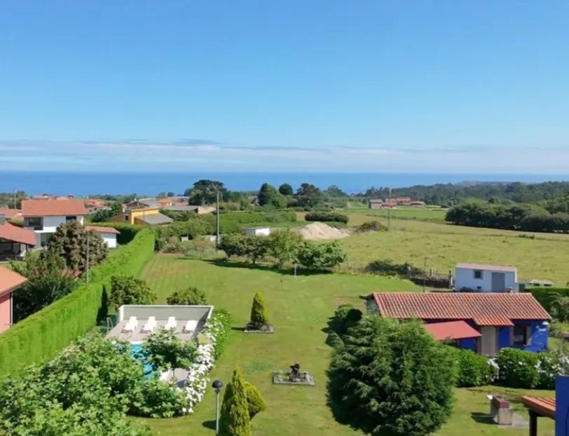 Vistas al mar desde la finca